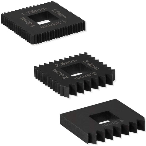 Heavy Duty Metric Thread Repair Die Set For Outside Threads Restore Damaged Threads Quick And Easy Three Piece Kit in various sizes