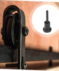 Barn Door Stopper Track Connector Accessory For Sliding Doors Wall Track Spacers Easy To Install Carbon Steel Hardware