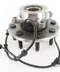 Front Wheel Bearing And Hub Assembly With ABS Sensor Wire Sealed Spindle For Dodge 2003 To 2005 Eight Lug Aftermarket Part BR930502