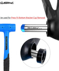 Heavy Duty Press Fit Bottom Bracket Cup Removal Tool For 22 To 24mm Bearings Internal BB Bearing Extractor with hammer and insert
