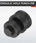 Heavy Duty Hydraulic Hole Punch Die 11x20mm Oval for CH60 Electric Punching Machine, 40Cr Steel Upper and Lower Dies