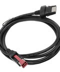 USB Barcode Scanner Cable For POS Systems And Printers, Durable PVC 5.9ft USB Cord with connectors for fast data transmission.