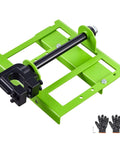 Adjustable Chainsaw Mill 2 To 6 Inches Wide For Precise Vertical Lumber Cutting Guide heavy duty attachment with gloves