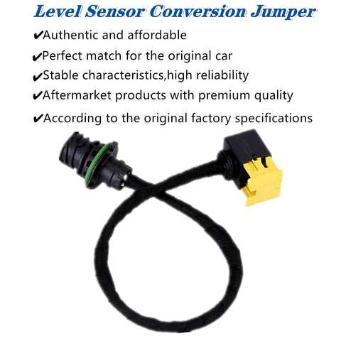 Level Sensor Conversion Jumper Harness Adaptor Cable For 2010 To Current Volvo And Mack Trucks, Replaces OE 24399920 And 24383068