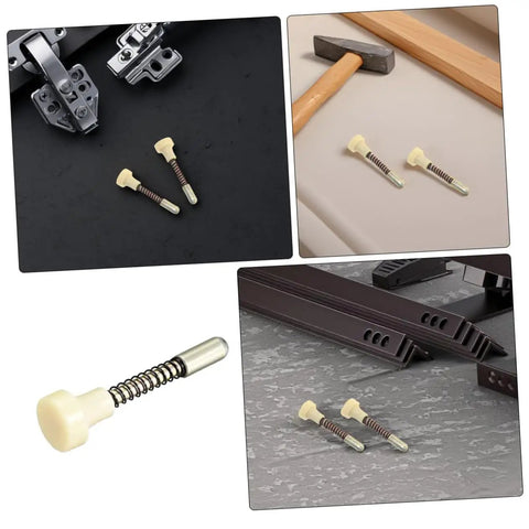 Heavy Duty Spring Plunger Locks 10 Pack Dead On Cage Latches For Mattress Bed Frames Cabinet Doors And Yard Gates Smooth Action Hardware That Truly Gets The Job Done Right Quick Setup Guaranteed