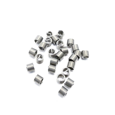 30 Piece Stainless Steel Thread Repair Kit M10 X 1.5 Includes Wire Inserts And Twist Drill Bits Wrench Thread Taps And Breaking Pin Tool