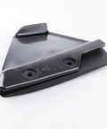 Hydrofoil Stabilizer Kit For Outboard And Stern Drive Boats 4HP To 50HP Keeps Your Ride Smooth, black UV-resistant ABS shown flat