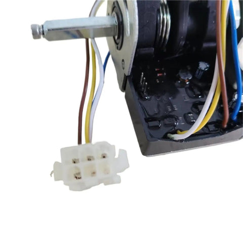 Close-up view of Replace Electronic Throttle 0-5V Accelerator Foot Pedal For ET-191E Forklift And Excavator Parts wiring and components.