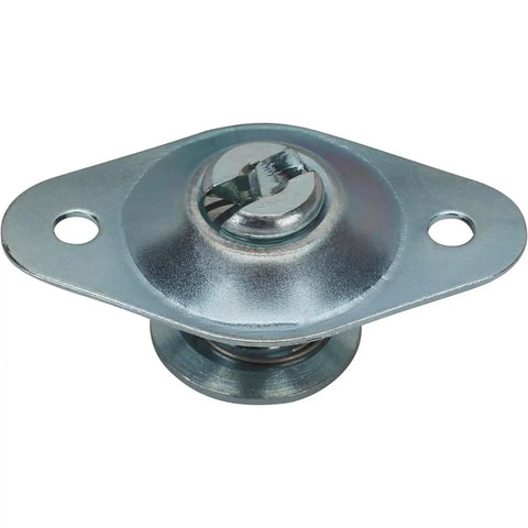 Slick Flush Mount Quarter Turn Panel Fasteners With Self Ejecting Springs,.500 Inch Grip, heavy duty zinc steel fastener with spring.