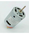 Beefy Little 380 DC Motor For DIY Projects 6V To 18V 12V 11000 RPM With 27.5mm Carbon Brush Impeller Design exposed