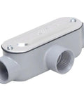 RLT200 Threaded T Type Conduit Body For Electrical Installations With Die Cast Aluminum Body And Stamped Steel Cover 2 Inch