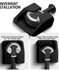 Flat Pedal Converter With Self Locking Mechanism, Ultra Lightweight Anti Slip Pedal Cover For Wahoo SpeedPlay, installation view