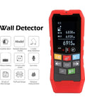 Heavy Duty Wall Scanner Snags Ac Wiring Wood Studs And Metal Pipes Thanks To Adjustable Wireless Sensitivity, display and buttons visible.