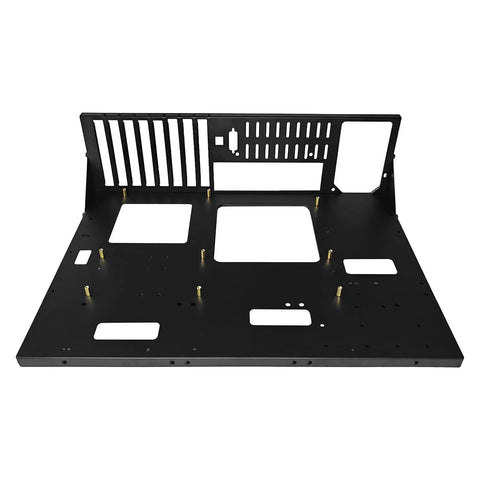 Open Air PC Test Bench And Open Chassis Rack For EATX ATX ITX Motherboards With Wide Heat Dissipation Design, front view