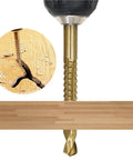 Six Piece Step Drill Bit Kit With Cool Triangle Handles For Metal And Wood, Heavy Duty HSS Hole Cutter Tool For Electric Drills And Bench Tools That Works Like A Champ drilling wood