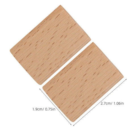 Wood Biscuit Alternative Tenons For Cabinet Making, Pro Grade Joinery Kit, 100 Pcs Brown Solid Wood Connectors For Easy, Accurate Fit And Smooth Installation In Furniture Assembly, 2.7 x 1.9 cm