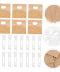 Vertical Blind Slats And Stems Replacement Kit For Damaged Blinds Easy DIY Fix For Windows with durable plastic parts displayed