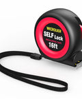 16 Foot Self Locking Tape Measure With Steel Case Retractable Imperial And Metric Scale Mid Precision Easy Read