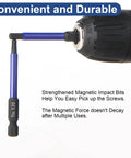 Rock Hard Impact Security Torx Bit Set Includes Twelve Premium S2 Steel Driver Bits With Bulletproof Magnetic Tips for quick screw handling.