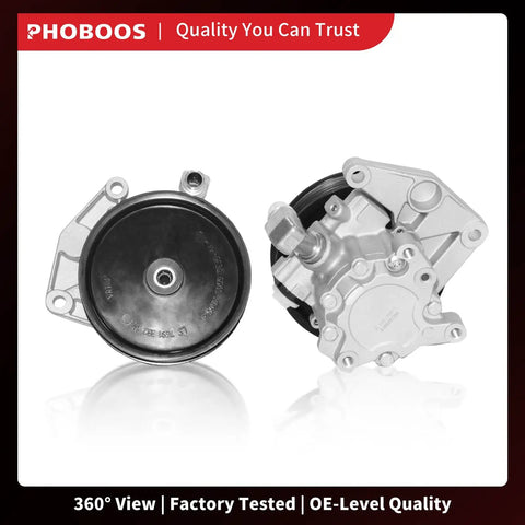 Power Steering Pump For Mercedes-Benz CL550 2009 2010 CLS550 2007 2011 E350 Front Side View Direct Fit Replacement