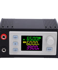 Adjustable DC Voltage Regulator 12V To 72V Input, 0V To 65V Output, 390W 6A CNC Lab Benchtop Power Supply With Full View VA LCD