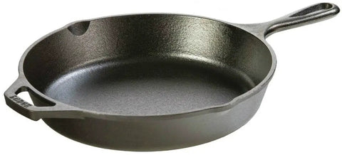 8-inch skillet from 5 Piece Cast Iron Cookware Set With Skillets Griddle And Dutch Oven Preseasoned PFAS Free Non Toxic Even Heat Performance