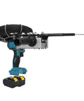 Heavy Duty Automatic Fish Tape Wire Threading Machine For Wall Wiring with battery pack, brushless reel, and conduit feed.