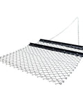 4 By 5 Foot Chain Drag Harrow For ATV UTV And Tractor Attachments, Beefed Up Ground Leveling Tool For Lawn Sod Prep And Seeding