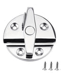 Boat Door Latch Catch Hardware 316 Stainless Steel With 180 Degree Rotating Knob For Marine Cabinets And Outdoor Use Easy To Install