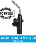 Soldering And Brazing Torch For MAP Pro Propane Or Propylene Fuel With Turbine Boost Flame Adjustable Flame Lock Button