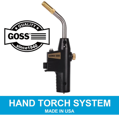 Soldering And Brazing Torch For MAP Pro Propane Or Propylene Fuel With Turbine Boost Flame Adjustable Flame Lock Button