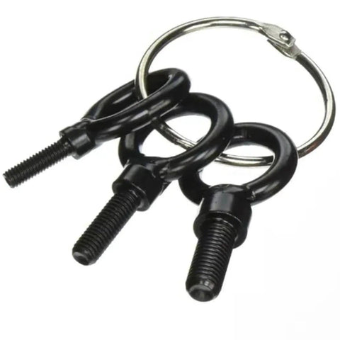 Pro Grade Car Body Repair Pull Handle Kit eye bolts 6mm 8mm 10mm on keyring