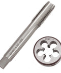 Premium M14 X 1.5 Metric Thread Tap And Die Set In High Speed Steel 6542, showing tap and round die details for metalworking projects.