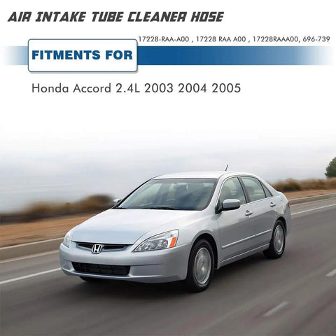 Honda Accord Air Intake Hose Direct Fit Drop In Replacement For 2003 To 2007 2.4L 17228 RAA A00 696739 Heat Resistant High Temp