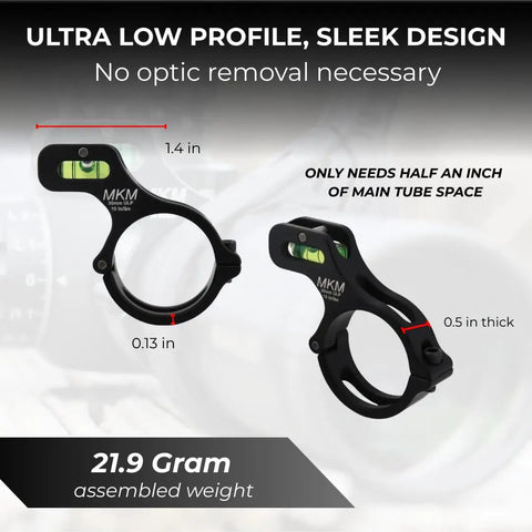 Lock In Your Shots With This Badass Scope Level Kit For 30mm And 34mm Rings, Built To Hold Dead Nuts Alignment, No Sweat Hinge Clamp Install, Solid 6061 Aluminum, Includes Wrench