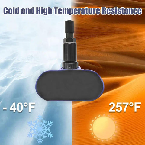 TPMS Tire Pressure Sensor Kit 4 Pack For Tesla Models 3 Y S X Plug And Play Bluetooth Ready No Programming Or Calibration Needed Real Time Pressure Alerts And Easy Wheel Mounting cold and heat resistance sensor
