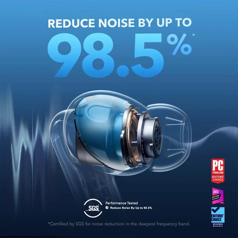 Liberty 4 NC Wireless Earbuds With Ninety Eight Point Five Percent Noise Reduction Adaptive Noise Cancelling detail image