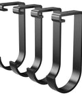 Heavy Duty 4 Pack Overhead Garage Ceiling Storage Hooks Add On Flat Hook Accessory For Hanging Bikes Ladders Tools And More Supports Up To 53 Lbs Easy Mounting