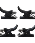 Powerful 4X Fishing Cannon Bait Launcher with smart trigger design for faster fish catch, set of four.