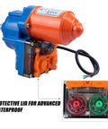 Greenhouse Roll Up Motor Kit 24V 100W Electric System For Auto Venting with protective waterproof lid