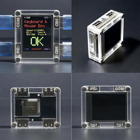 High Speed USB Device Controller for Hardware Development, Realistic Keyboard and Mouse Simulation, Built-In CPU visible.