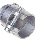 ProConnex 1/2 In Flex Squeeze Conduit Connector Fitting For AC MC FMC RWFMC Termination Zinc Die Cast 25 Pack UL CSA Listed TriCombo Screw Quick Install Works With Aluminum Or Steel 6/3 AC And MC, zinc die-cast conduit connector