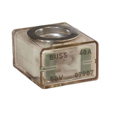 High Amperage Workhorse Grade 300 Amp Battery Terminal Fuse Block For Marine Boats And Street Rods Featuring Plug Play Setup and tough circuit protection, 40A.