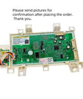 Washing Machine Inverter Control Board With Display Mainboard EBR891765 Replacement Parts For Easy DIY Fixes And Plug And Play Installation Durable Build High Compatibility With Popular Washers. Green LG washer control board with connectors