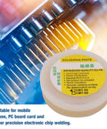 Neutral pH Solder Flux Paste For PCB Soldering Of BGA PGA And Mobile Phone Boards Pro Grade Low Smoke Formula In Container