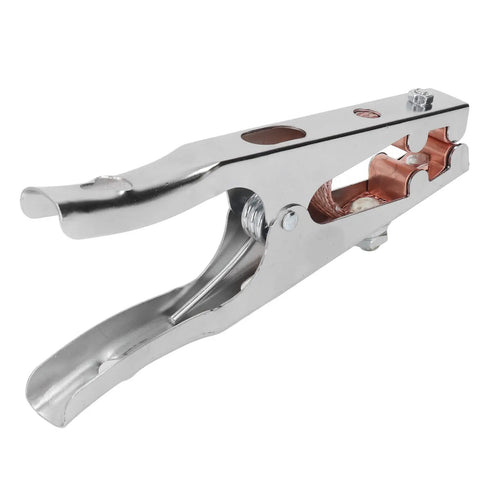 Heavy Duty 800A Earth Ground Clamp For Arc Welder With Copper Clip And Electroplating Finish To Boost Conductivity During Manual Stick Welding Jobs, detailed view.