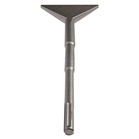 7 Inch Wide Tile And Thinset Removal Bit For SDS Max Demolition Hammers With 20 Inch Length Machined Blade, Pro Grade Forged Tempered Steel