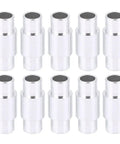 Aluminum Inline Wheel Bearing Spacers 10 Piece Kit, Smooth Glide And Reduced Drag For Skate And Inline Wheels, 8mm And 6mm Axle