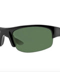 RB4173 601/71 Black Acetate Sunglasses With Gray Green Classic Lenses 62mm Dope Everyday Eyewear For All Day Comfort And UV Protection