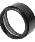 0.7X Microscope Auxiliary Objective Lens For Stereo Microscopes With 48mm Thread High Transmittance Anti Blue Light Extended Working Distance Up To 165mm Pro Grade Lab Ready Eye Fatigue Prevention Clear Imaging Durable Black, black lens